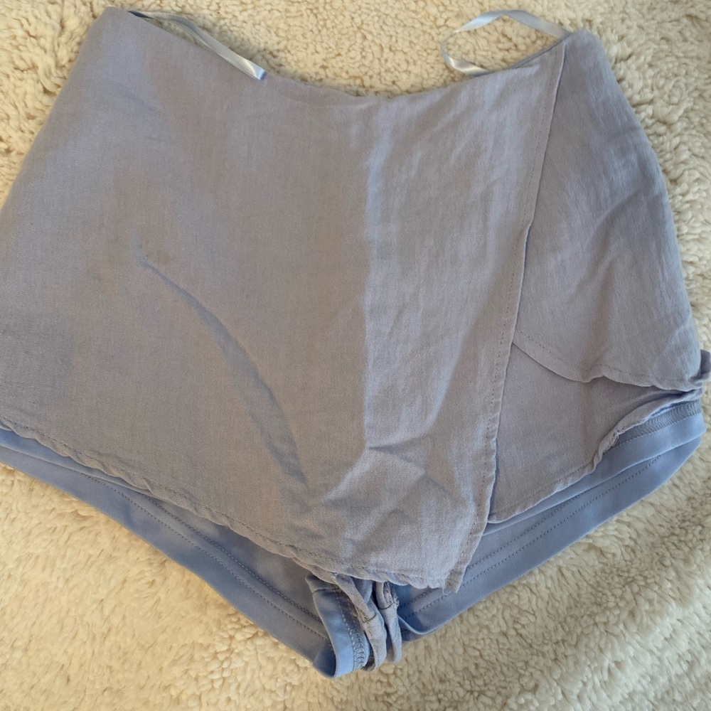 caren forbes baby blue skort